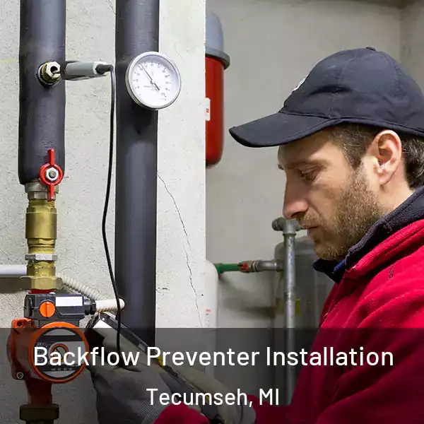  Backflow Preventer Installation Tecumseh, MI