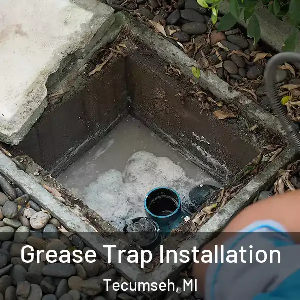  Grease Trap Installation Tecumseh, MI