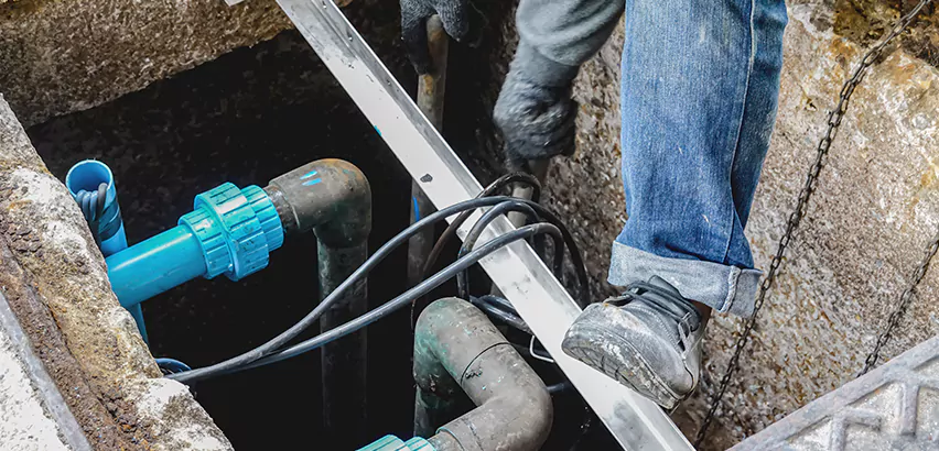 Zoeller Sewage Ejector Pump System in Tecumseh