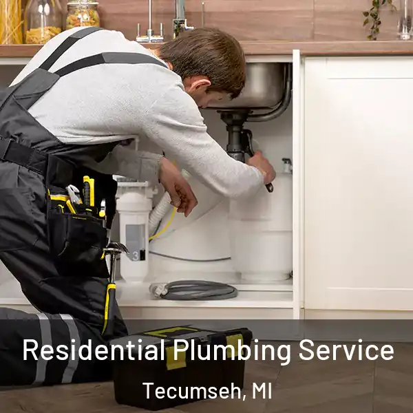  Residential Plumbing Service Tecumseh, MI