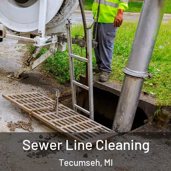  Sewer Line Cleaning Tecumseh, MI