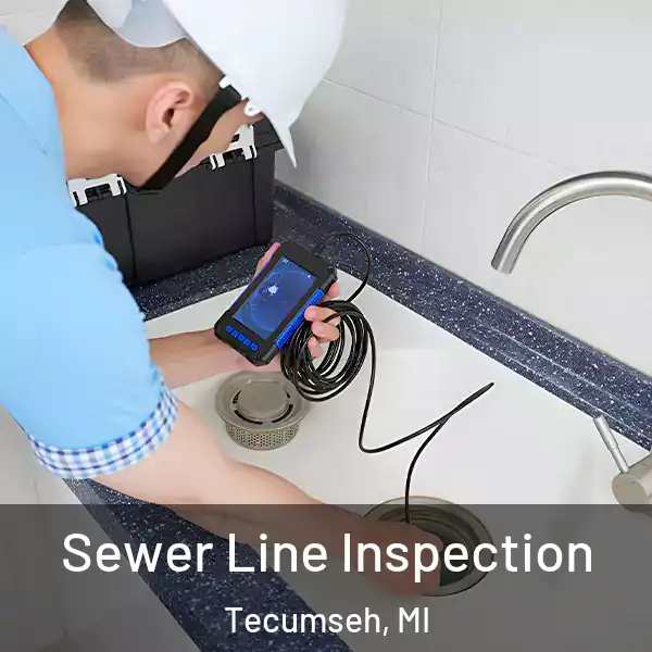  Sewer Line Inspection Tecumseh, MI