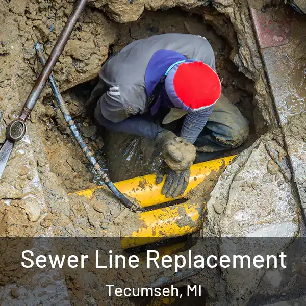  Sewer Line Replacement Tecumseh, MI